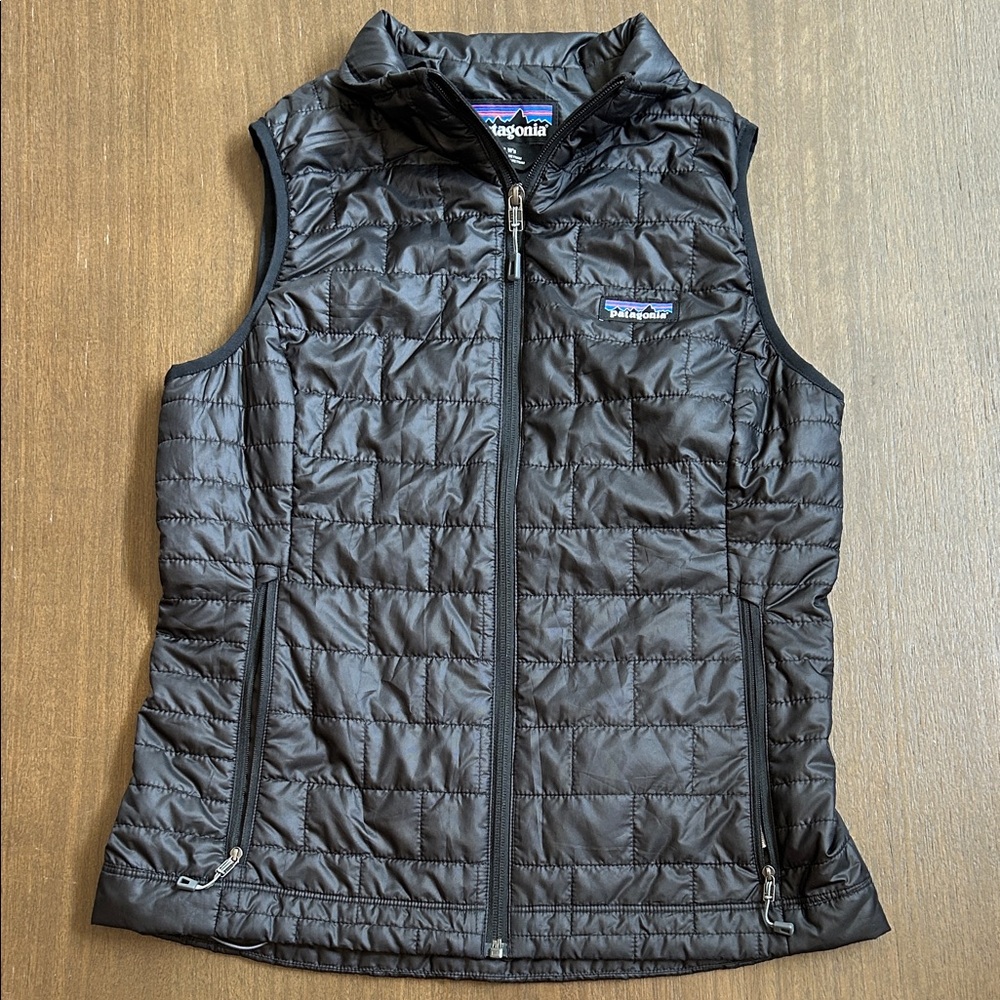 Patagonia Nano Puff Women's Black Quilted Vest